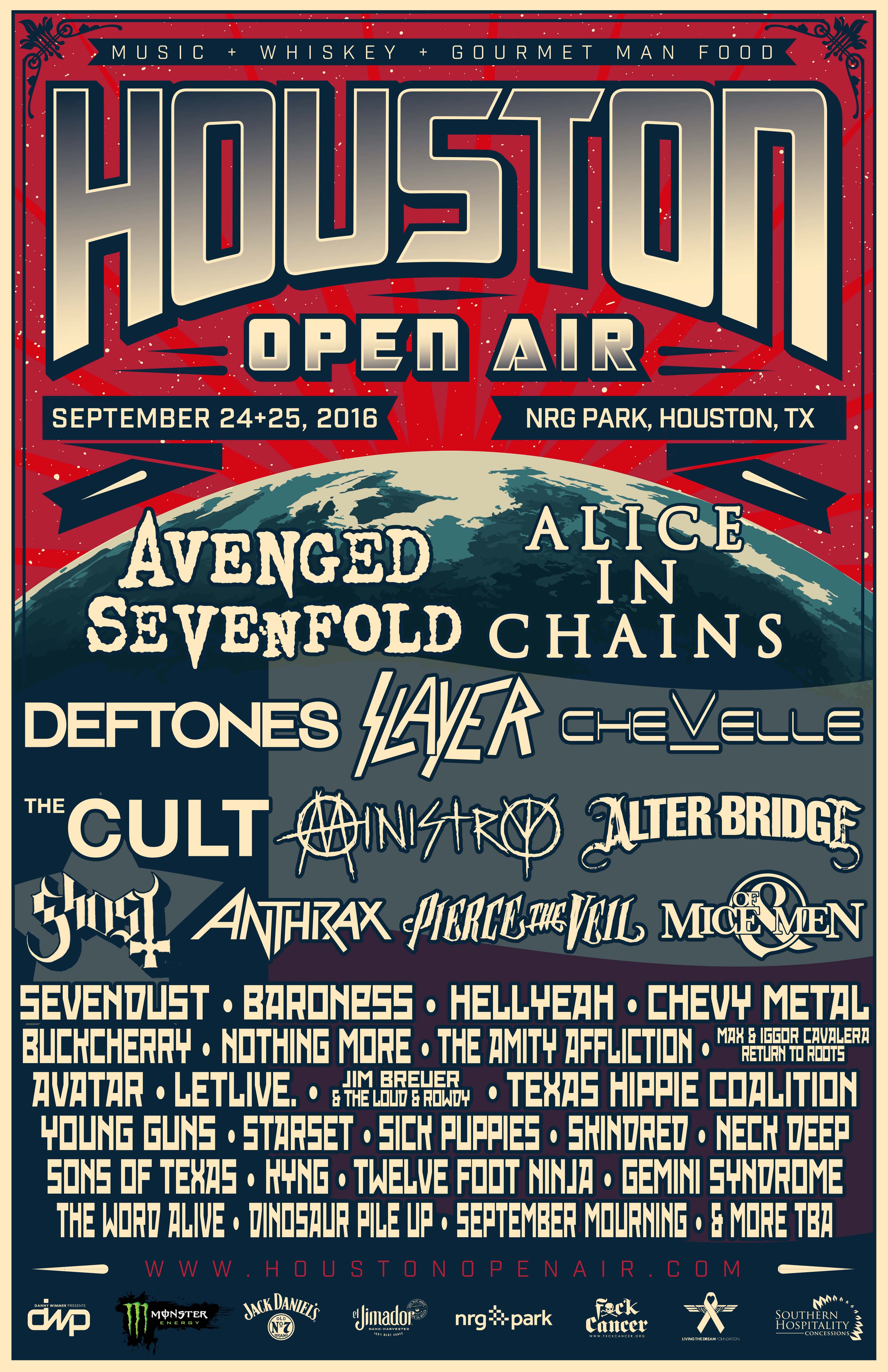 Houston Open Air Lineup ZRock