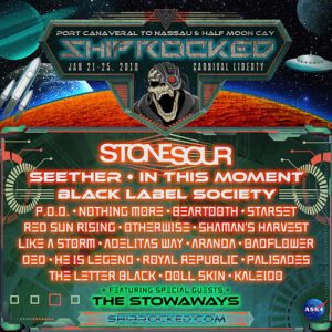 ShipRocked 2018 Lineup