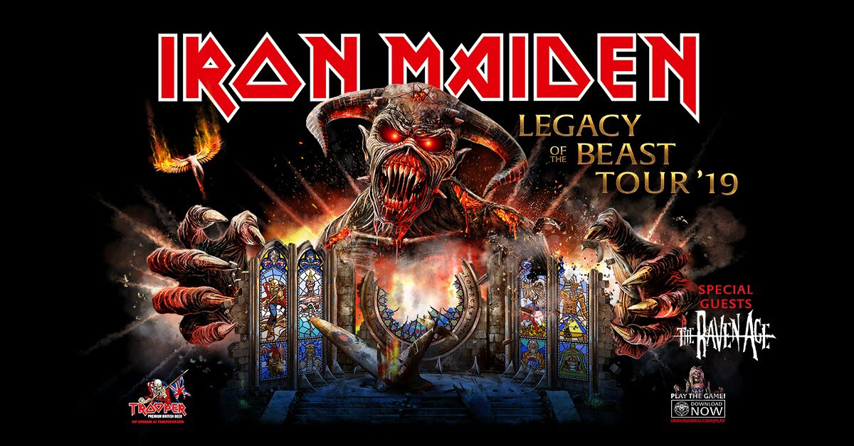 Iron Maiden Legacy Of The Beast Tour