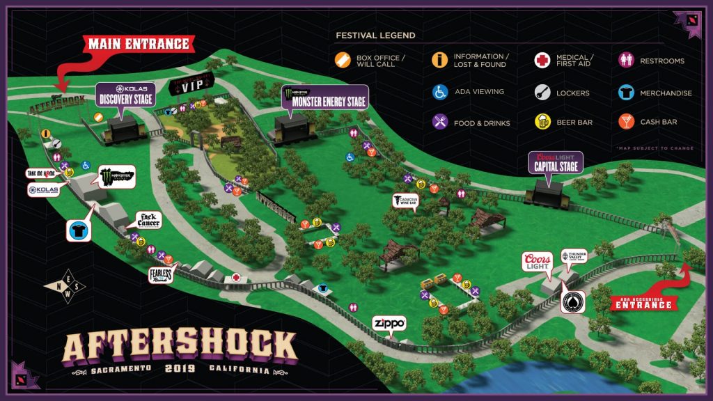 Aftershock 2019 Lineup ZRock