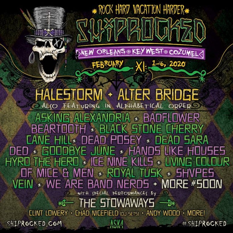 ShipRocked 2020 Lineup