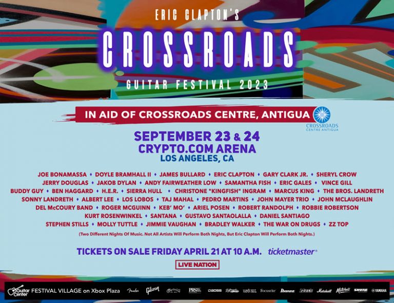 Crossroads Guitar Festival 2023 Lineup ZRock